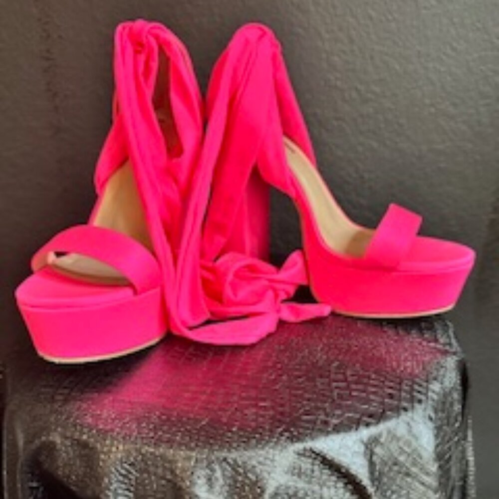 Hot Pink Heels
